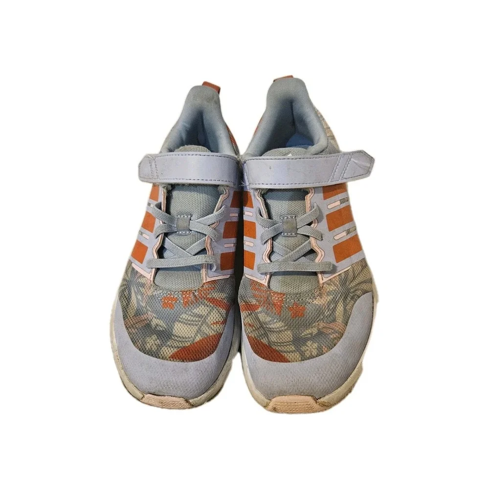 Adidas Cloudfoam Shoes Girls Size 3 US Moana Disney‎ Athletic Sneakers